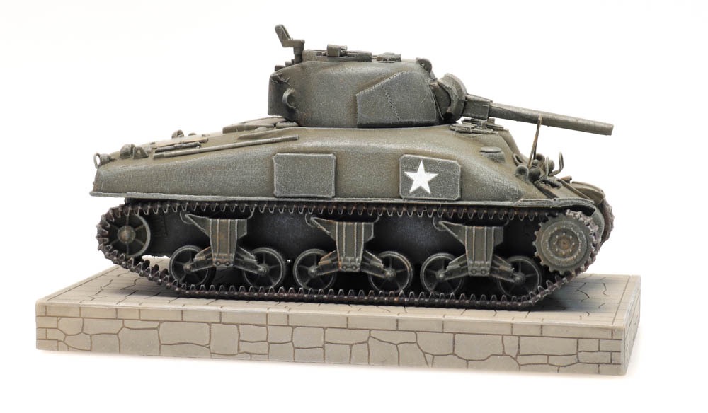 Sherman M4A1 Denkmal Modell von Artitec 1:87