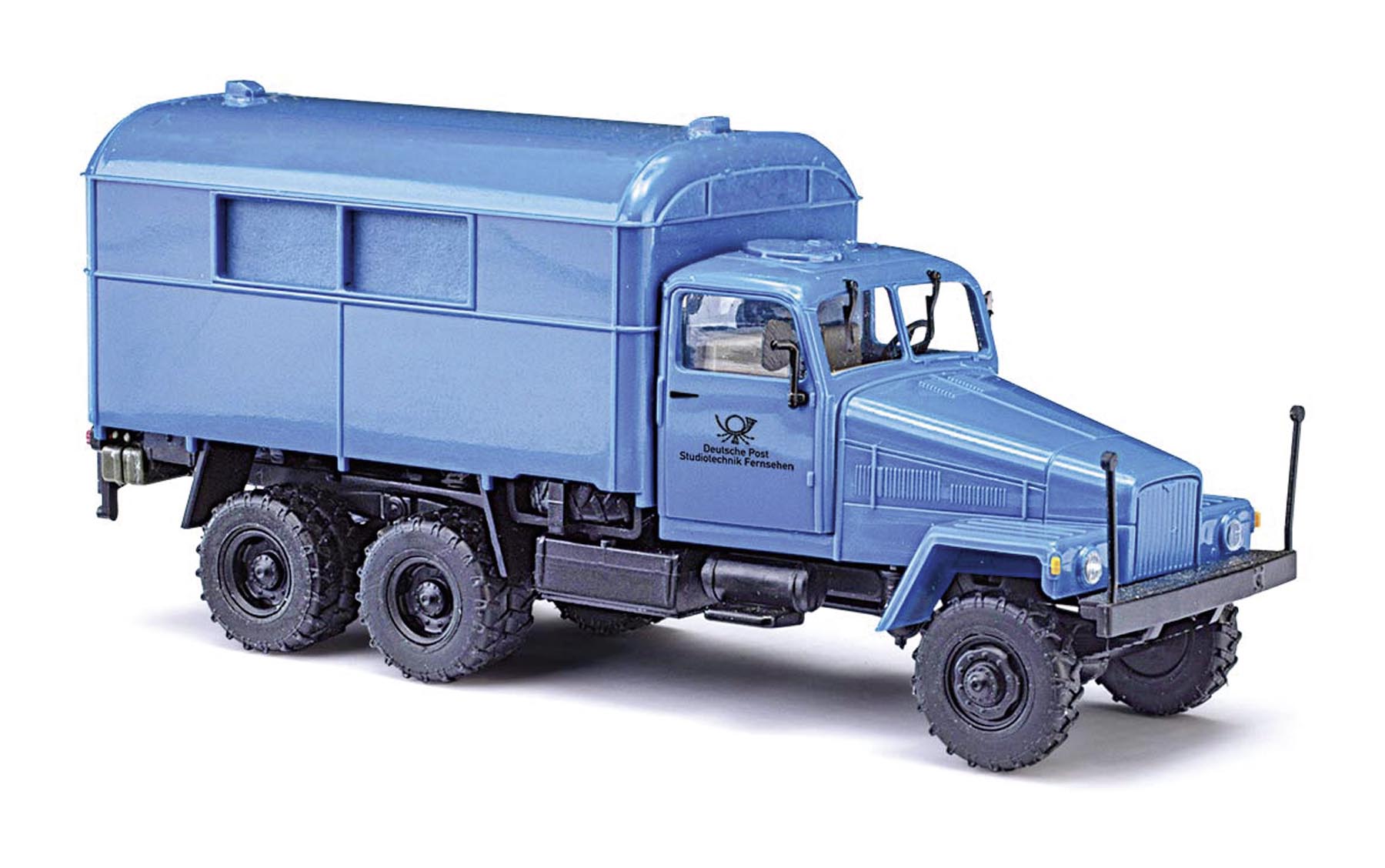 IFA G5-59 Koffer Blaue Post TV Bj. 1953 Modell von Busch 1:87