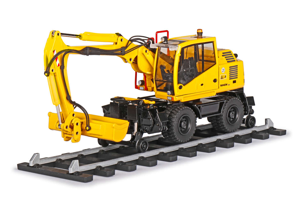 Atlas 1604 Zweiwegebagger Modell von Conrad 1:50