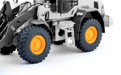 Michelin 20.5R25 XHA2 Reifenset 4 Stück Modell von AT Collections 1:32