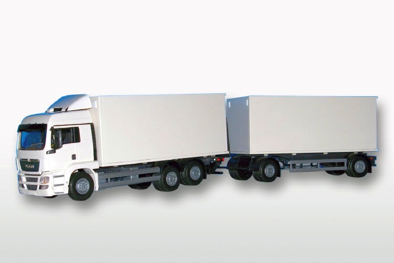 MAN TGS LX 6x4 Kofferhängerzug-1