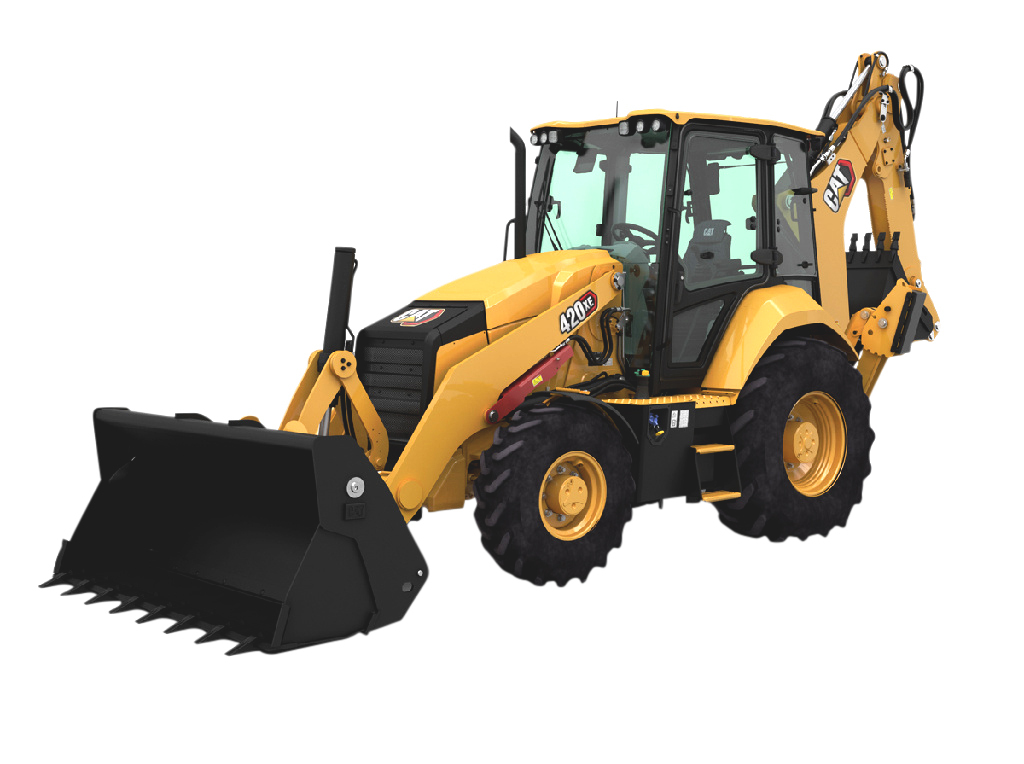 Cat 420 XE Baggerlader-1