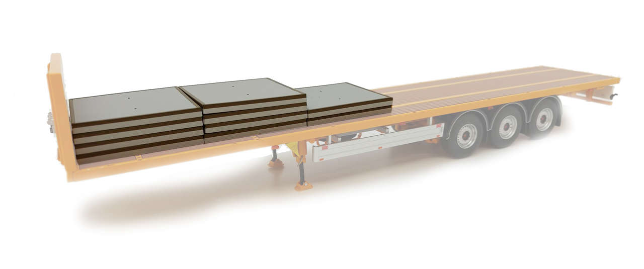 Betonplatten 10er Set Modell von MarGe Models 1:32