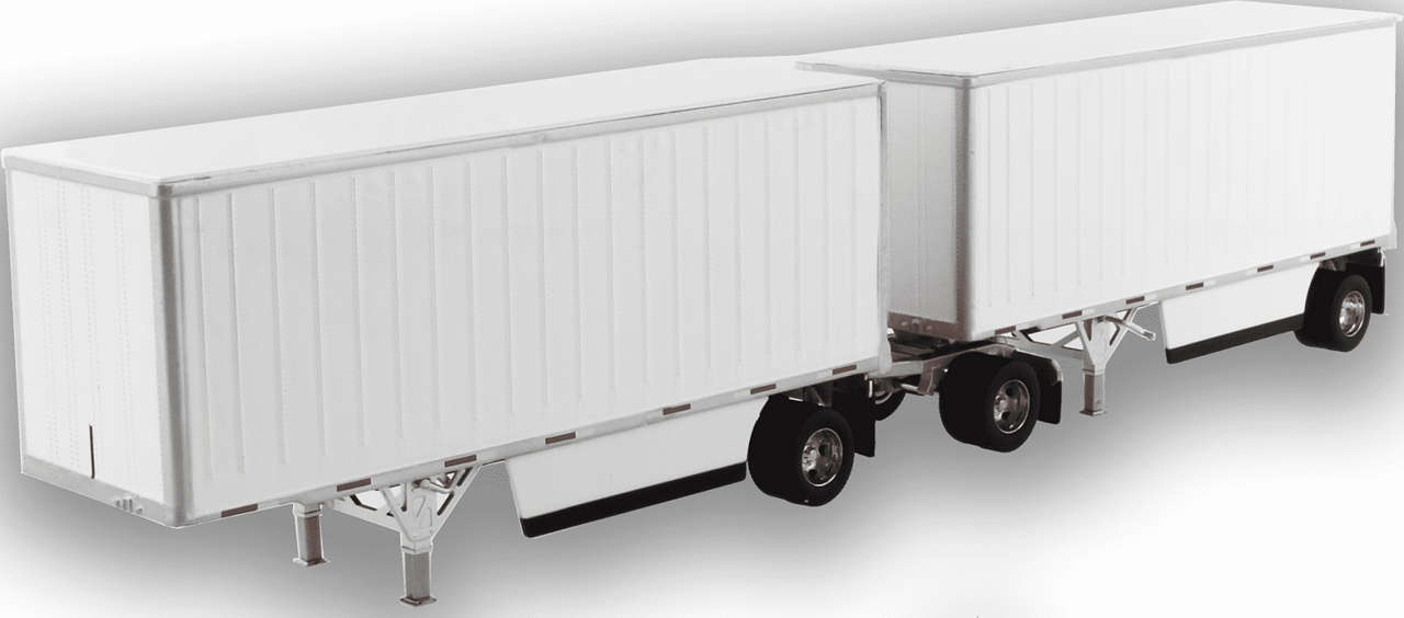 Wabash National 28Ft-Anhänger (2x) inkl. Dolly-1