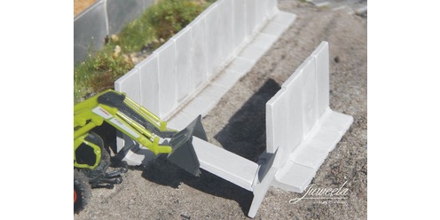 Betonstützen L+T Winkel Modell von Juweela 1:87