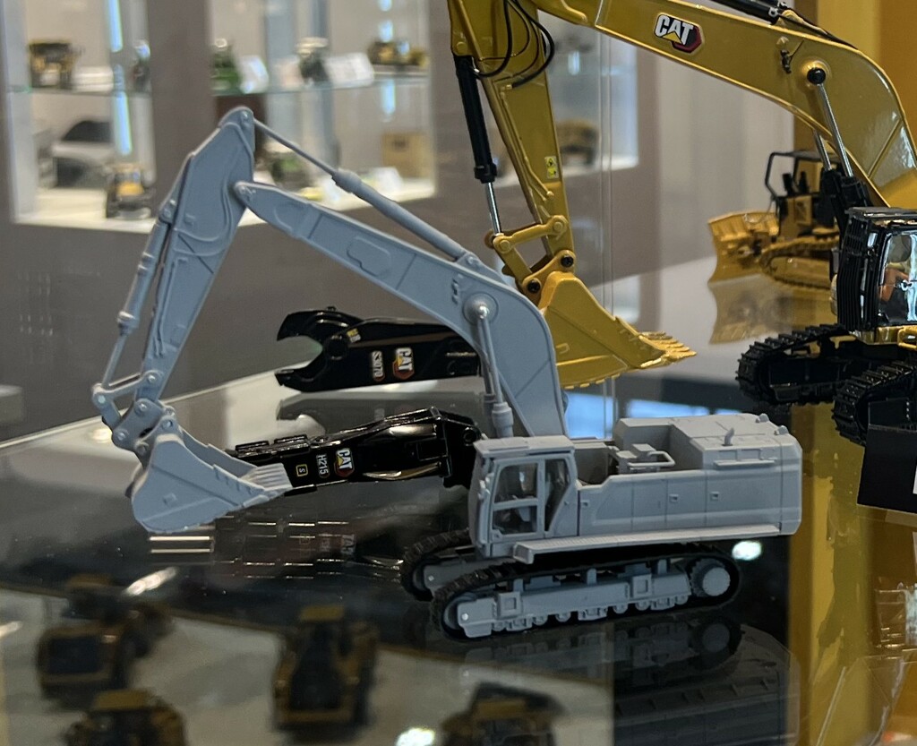 Cat 395 Next Generation Hydraulik Bagger General Purpose Version Modell von DieCast Masters 1:87