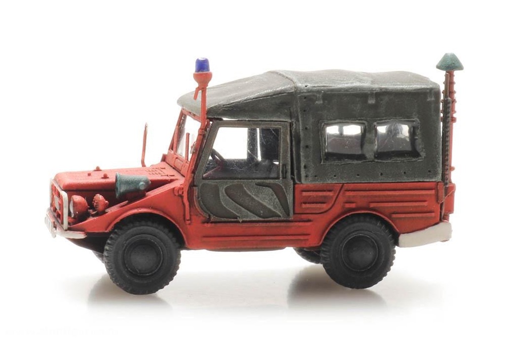 DKW Munga F91/8 Feuerwehr Modell von Artitec 1:87