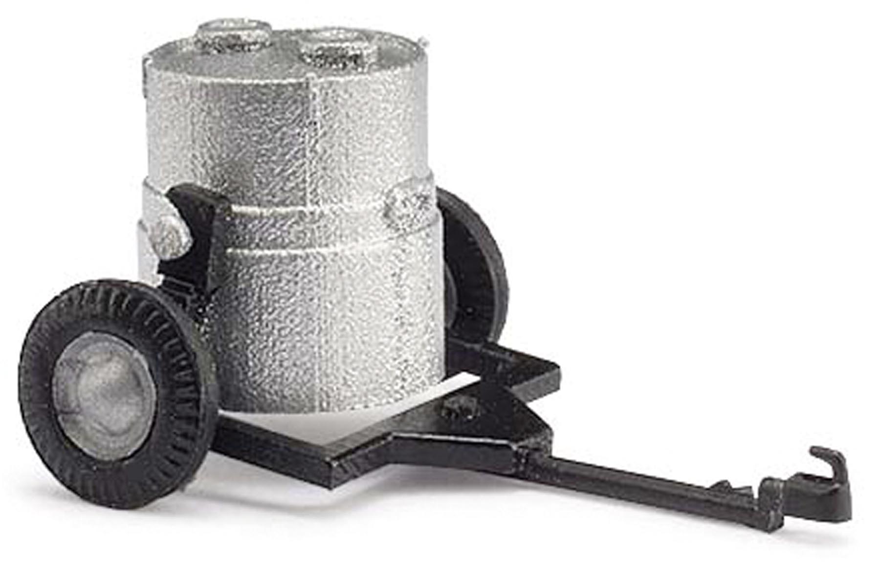 Milchanhänger Modell von Busch 1:87