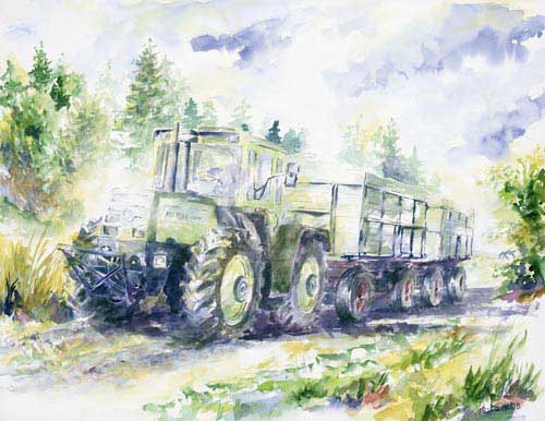 Kunstdruck MB trac „Knicknase“