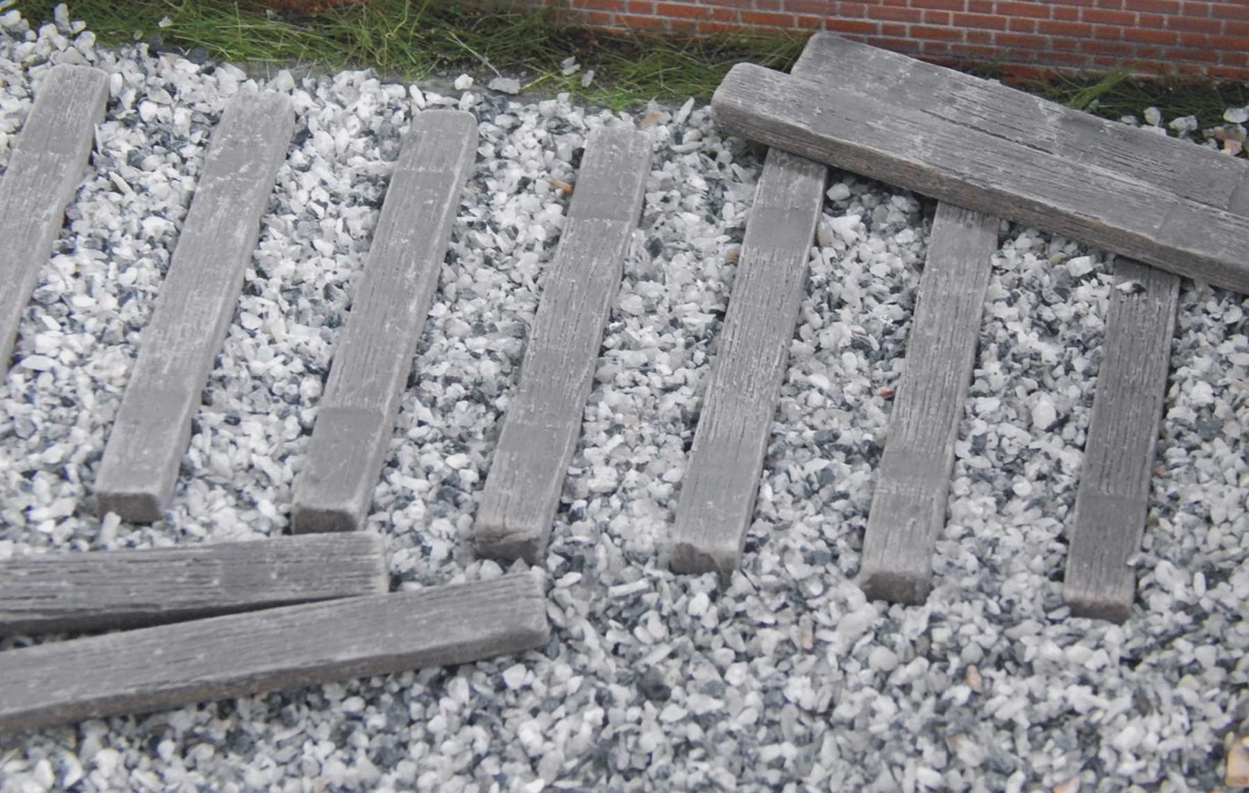 Bahnschwellen 30 Stück Modell von Juweela 1:32