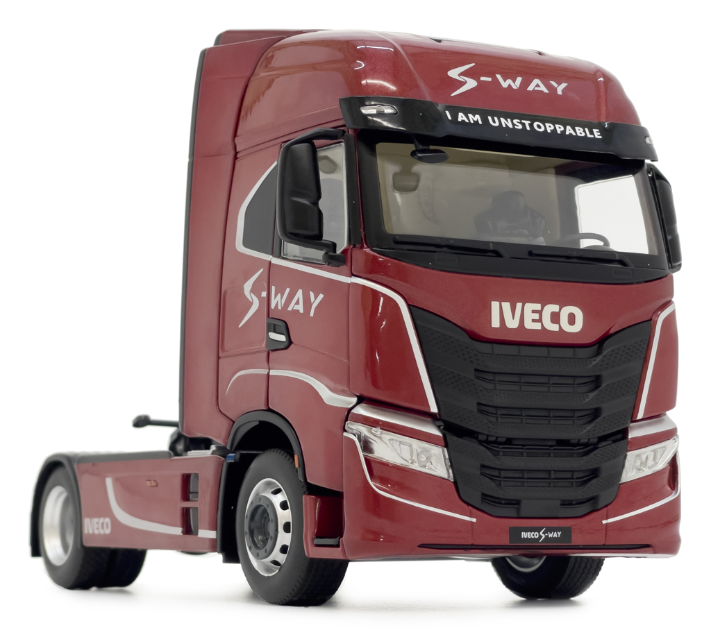 Iveco S-Way 4x2 rot S-Way Edition Modell von MarGe Models 1:32