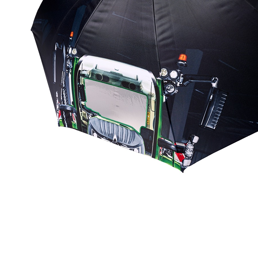 Großer Stockregenschirm mit Sichtfenster "Fendt Gen. 7" (Regenschirm)