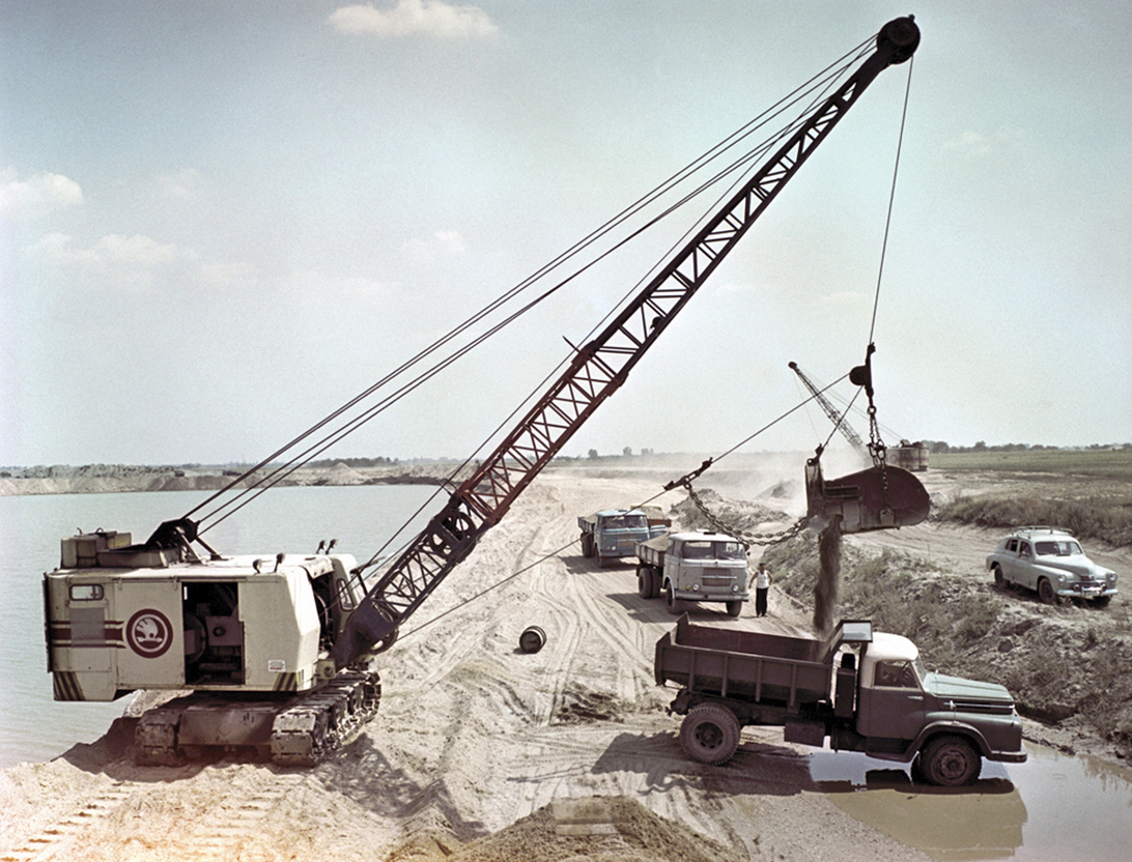 Tschechische Bagger 1922-2003 von Skoda über Menck zu Unex