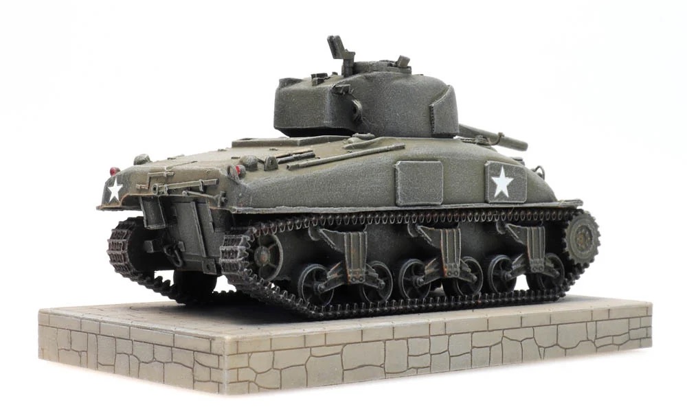 Sherman M4A1 Denkmal Modell von Artitec 1:87
