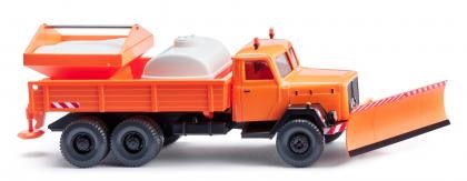 Kommunal Winterdienst Pritschen LKW  Modell von WIKING 1:87