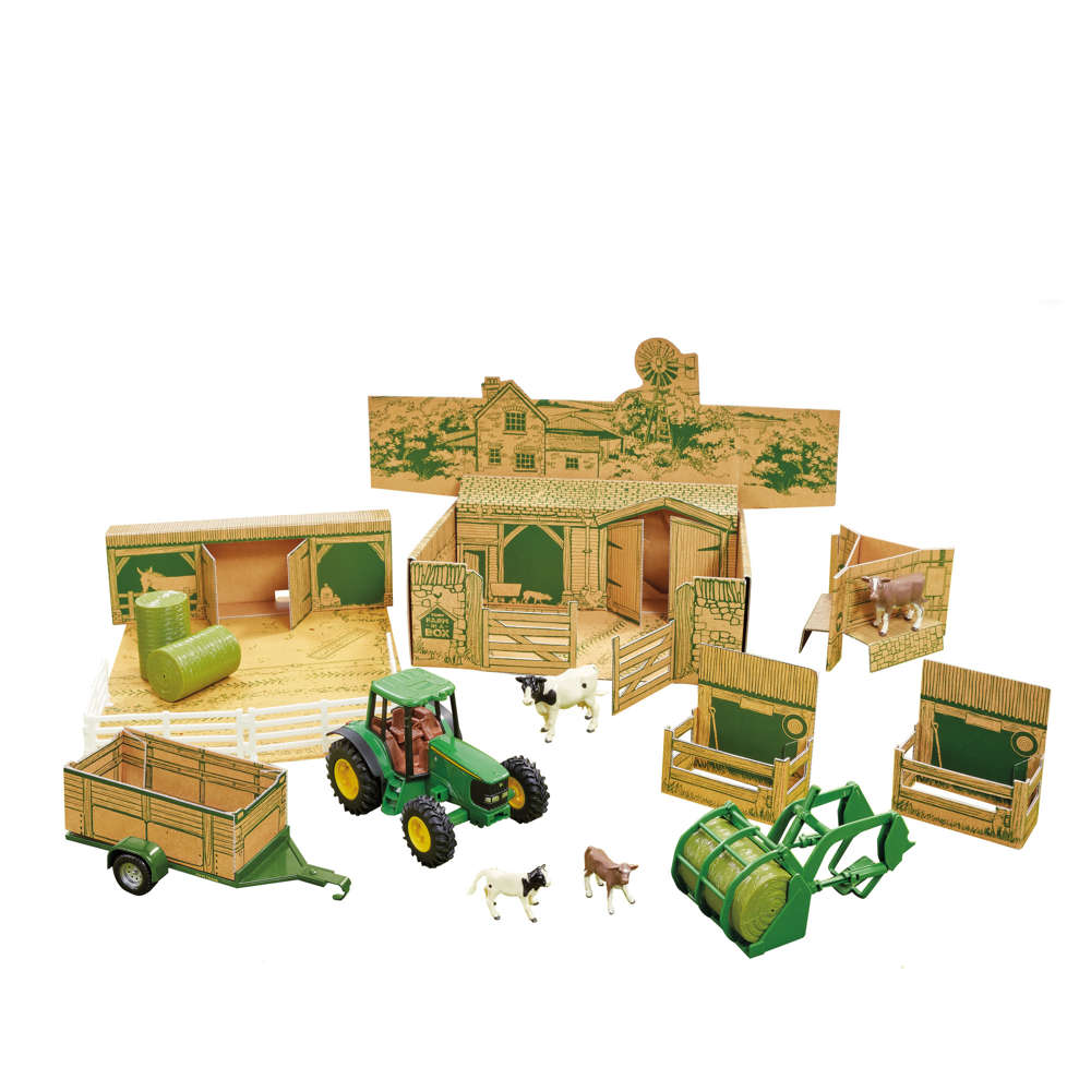 Farm in the Box Spielset Modell von Britains 1:32