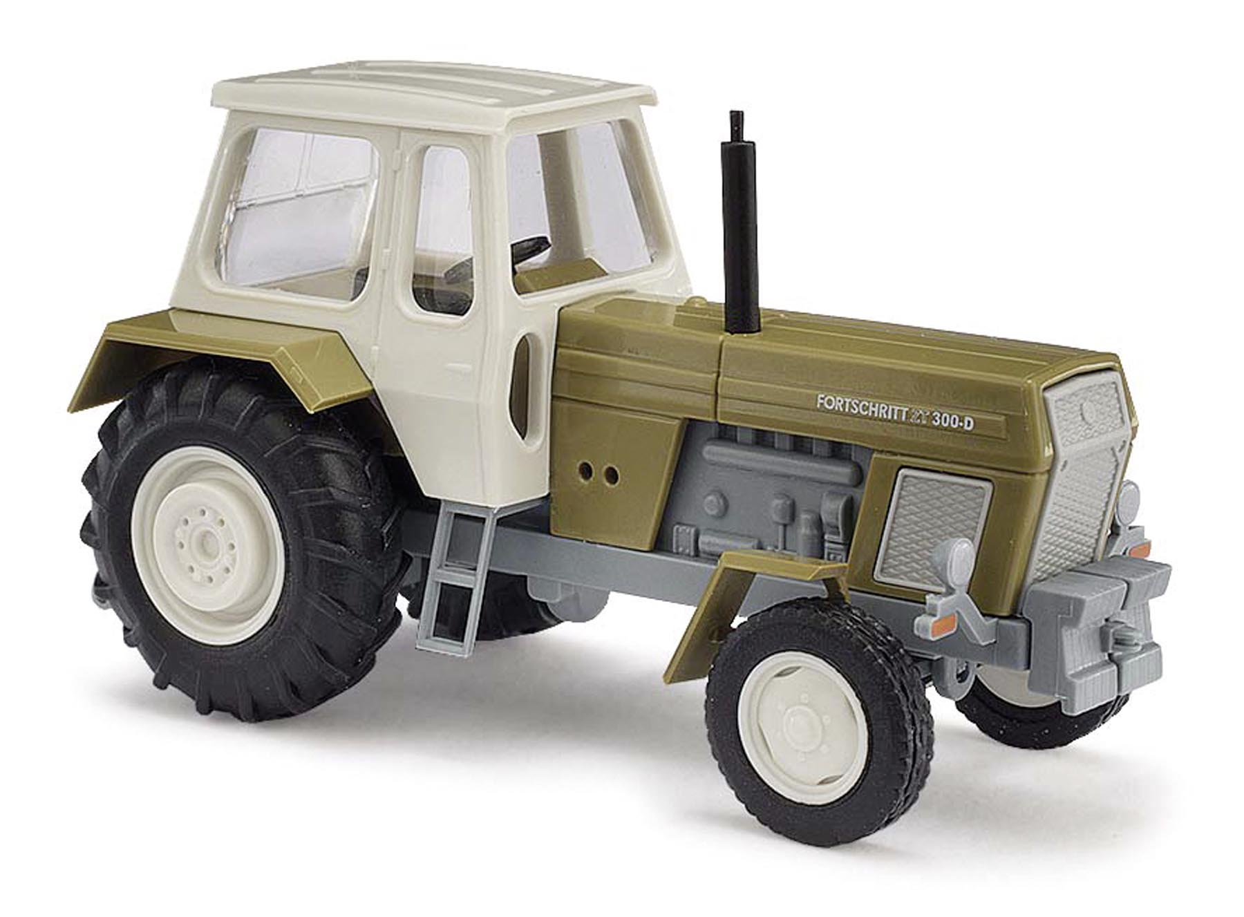 Fortschritt Traktor ZT 300-D Grün Bj. 1967 Modell von Busch 1:87