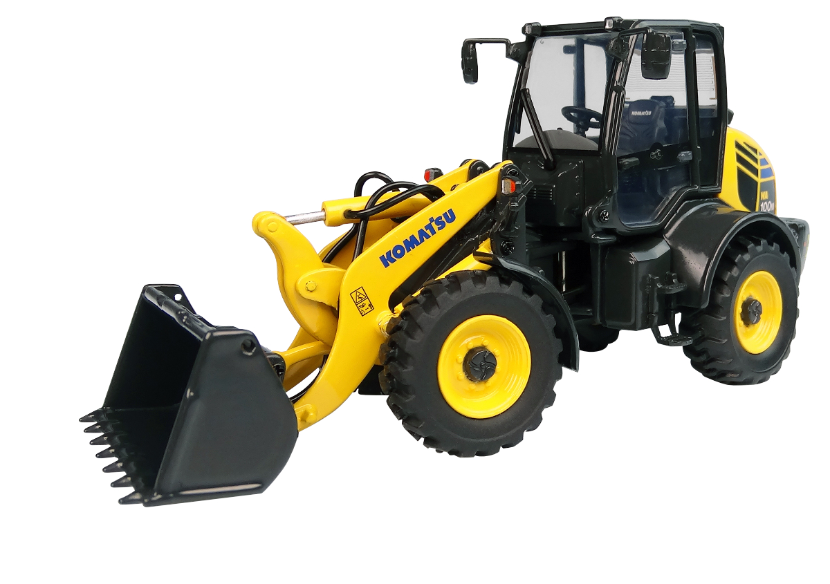 Komatsu WA100M-8 Modell von Universal Hobbies 1:50
