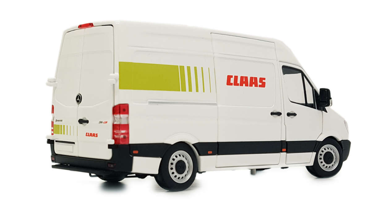 Mercedes-Benz Sprinter Claas Edition weiß Modell von MarGe Models 1:32