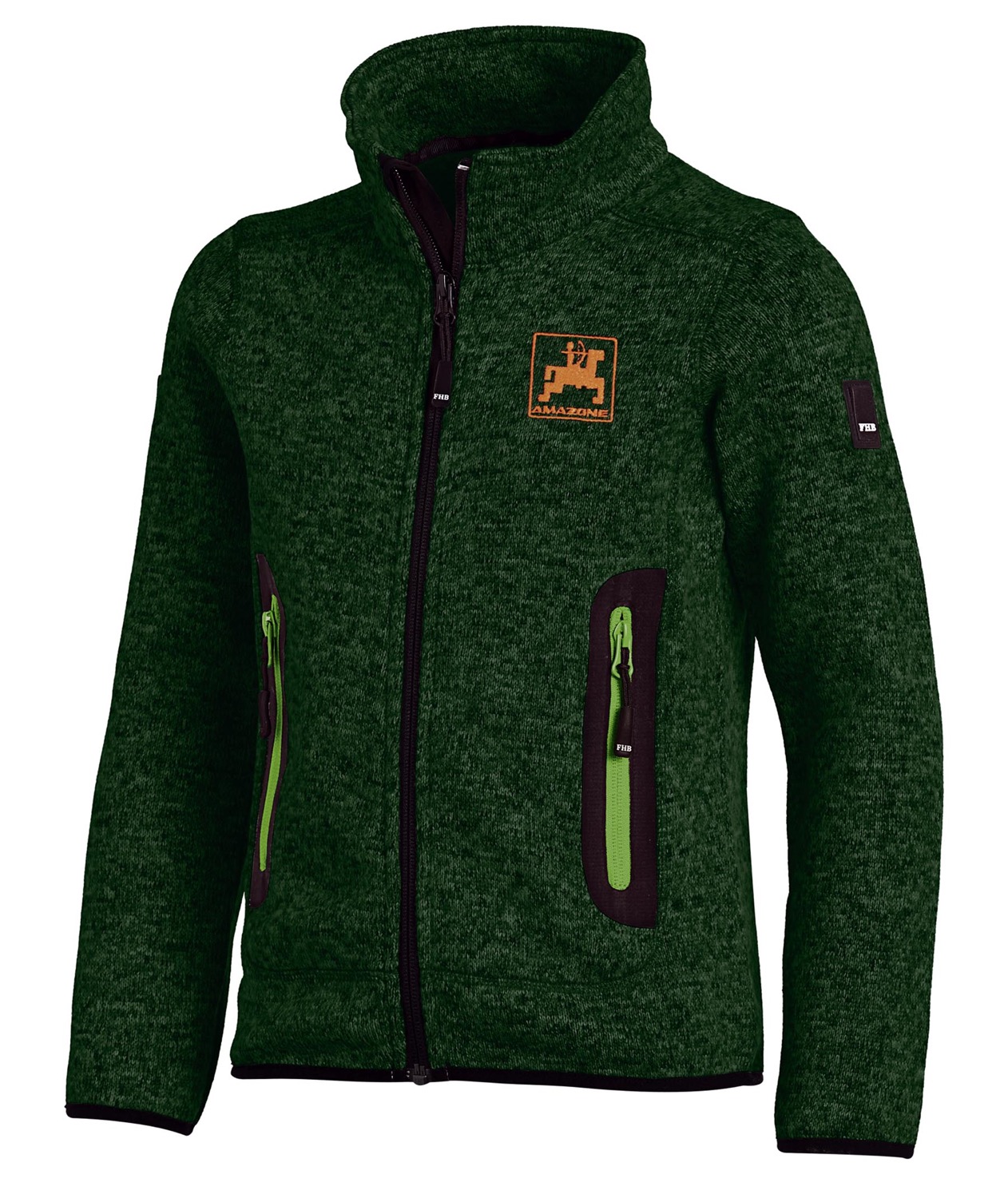 Amazone Strick-Fleecejacke Kinder