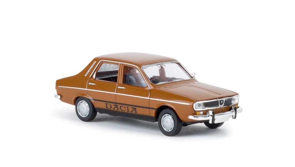 Dacia 1300 braun Modell von Brekina 1:87