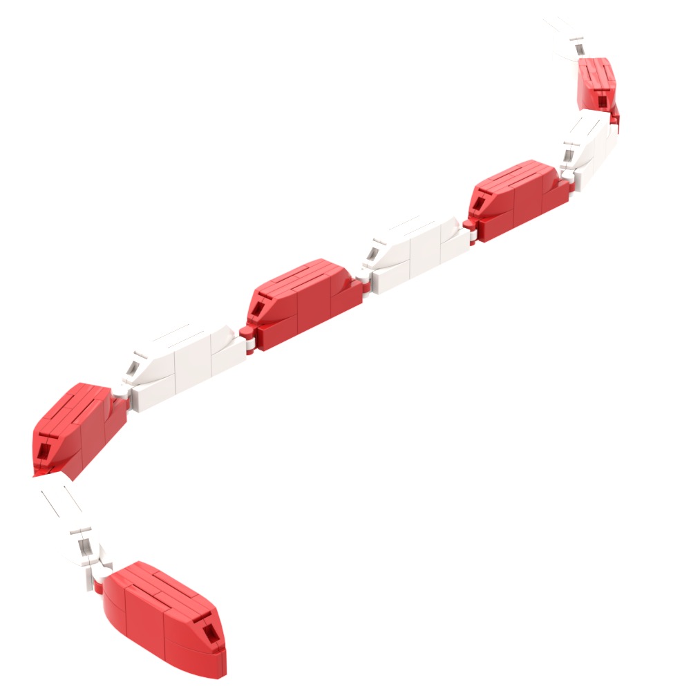 Leitsystem Baustelle, 10 Stück