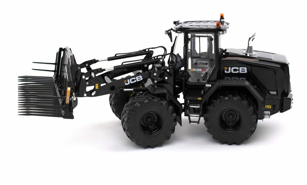 JCB 435S Stage V mit Silagegabel Lim. Black Edt.-1