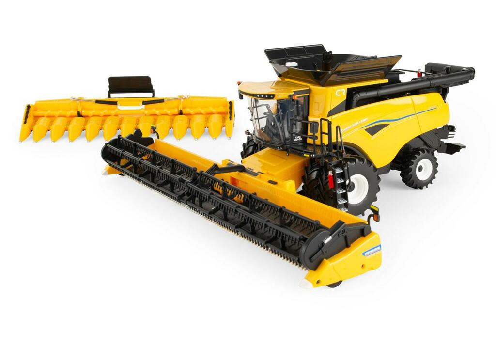 New Holland CR9.90 Mähdrescher mit Doppelschneidwerk und zwei Aufsätzen Prestige Colletion-1