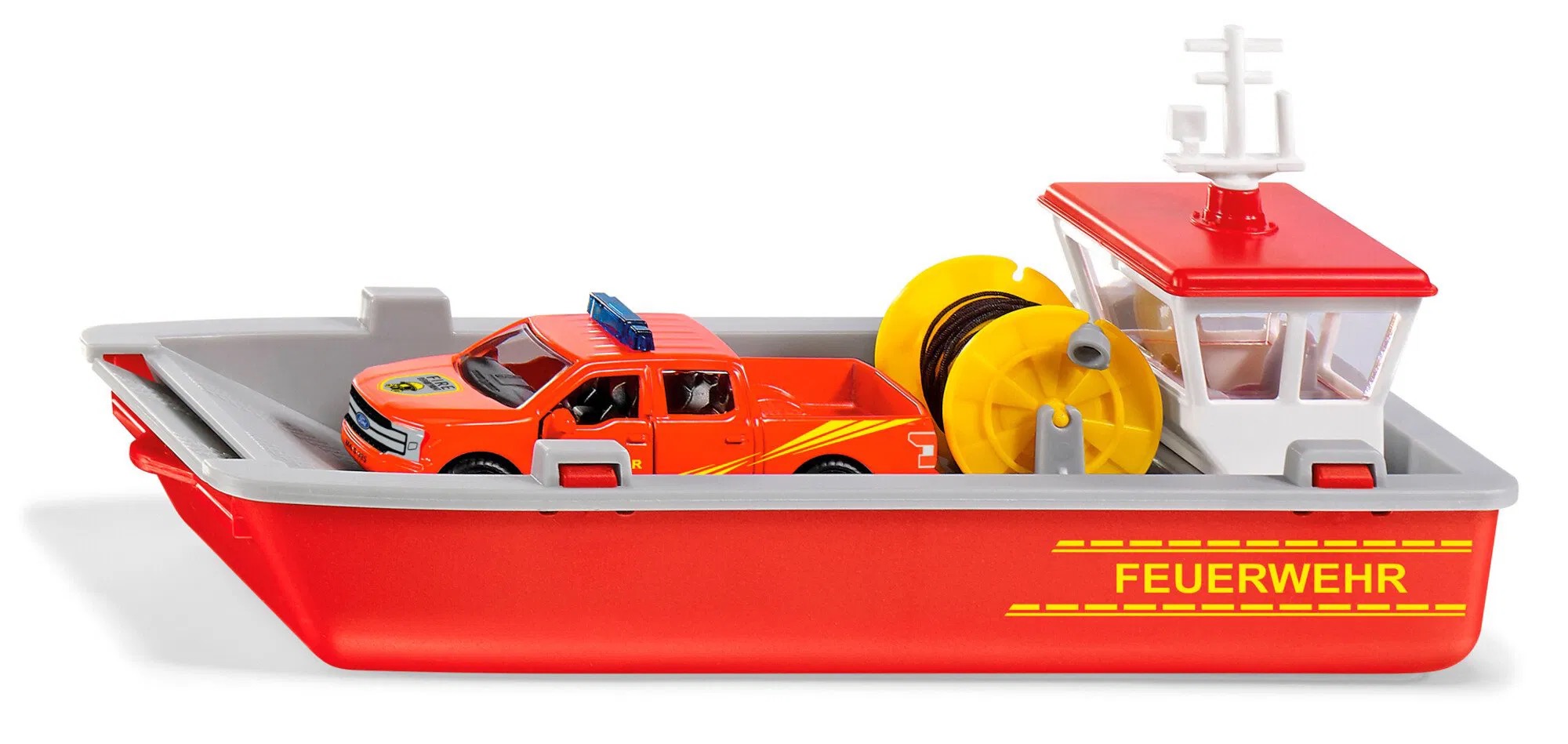 Feuerwehr Arbeitsboot Modell von Siku 1:50