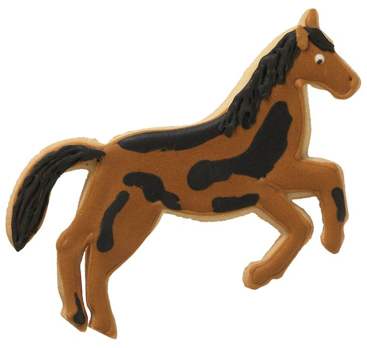 Ausstechform Pferd steigend, 13,5 cm