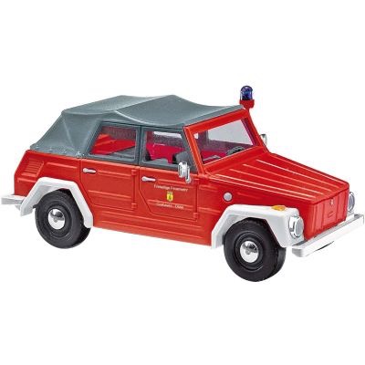 VW 181 Kurierwagen Feuerwehr Cuxhaven Modell von Busch 1:87