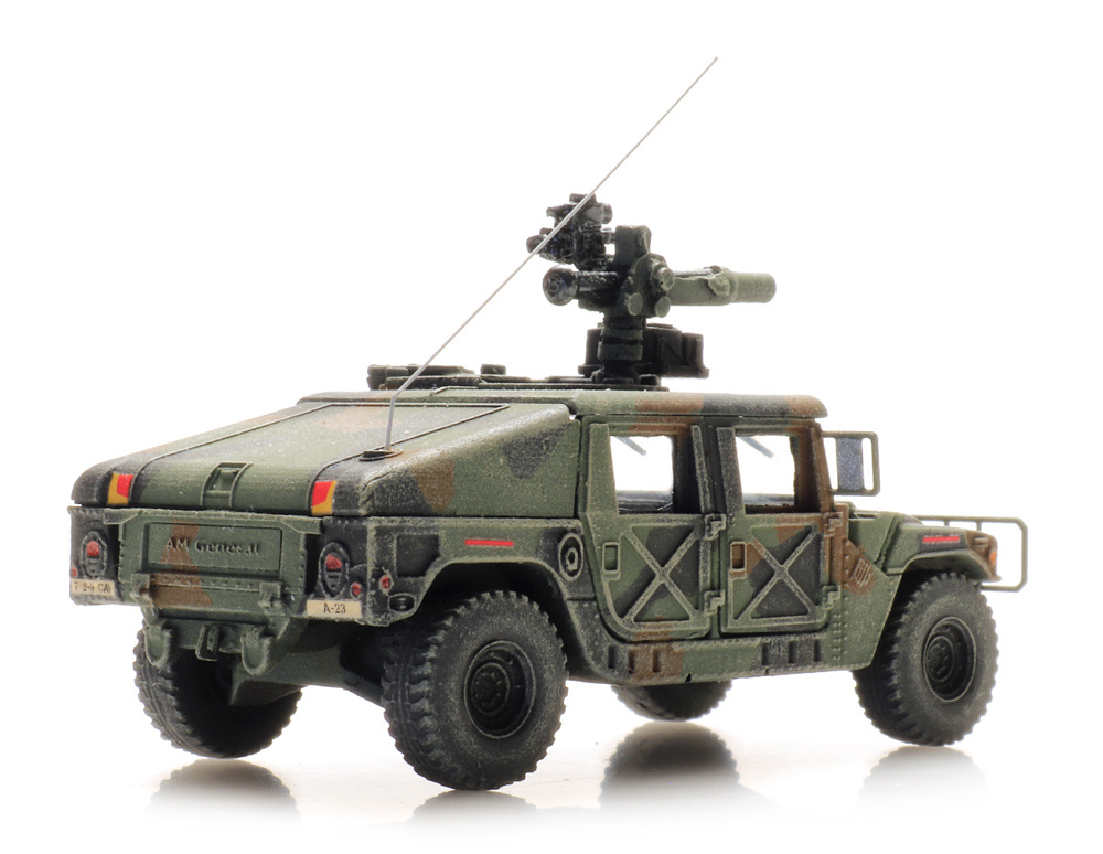 US Humvee Camo Armored TOW Modell von Artitec 1:87