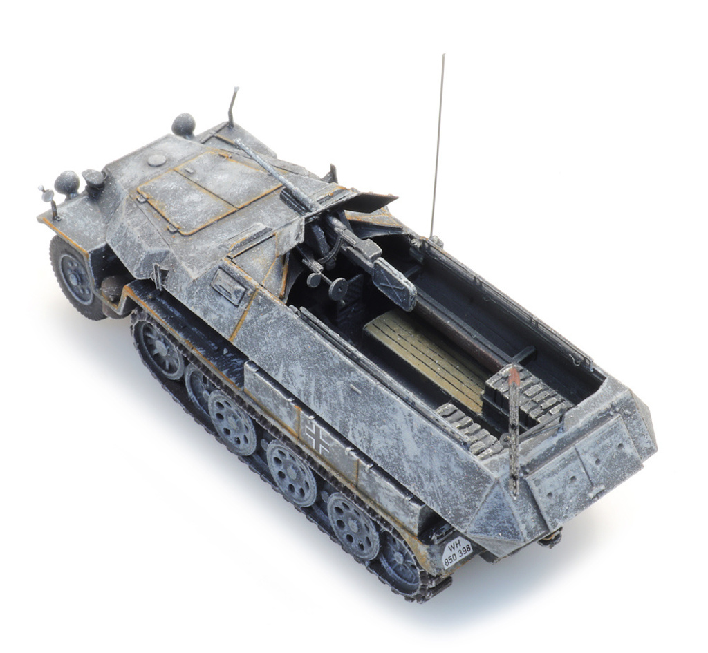 Sd.Kfz. 251/10 Ausf. C Pak winter Modell von Artitec 1:87