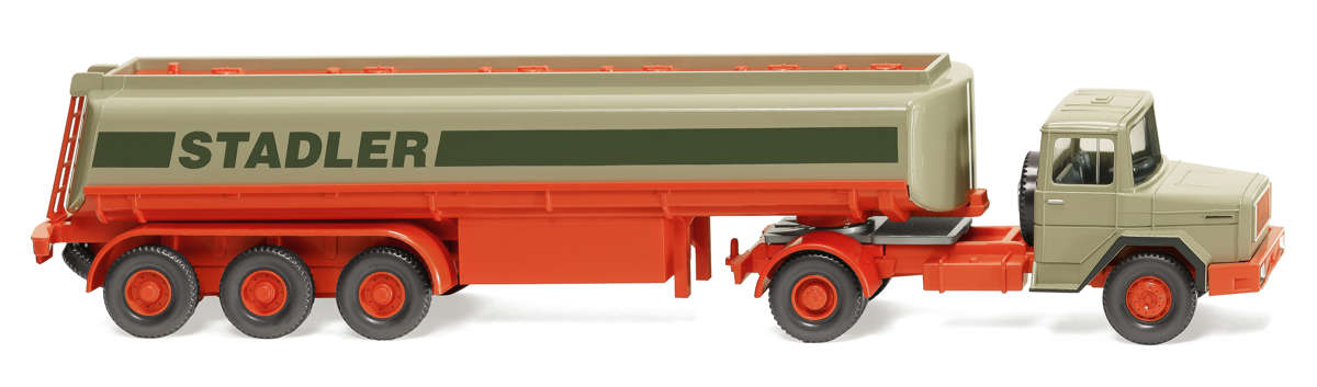 Magirus-Deutz Stadler Tanksattelzug Modell von WIKING 1:87