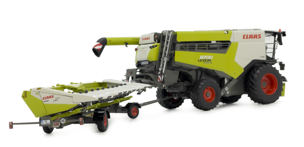 Claas Lexion 8700 mit Corio 1275C Conspeed Modell von MarGe Models 1:32