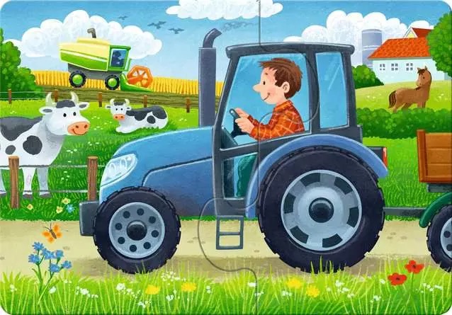 Mein allererstes Puzzle Fahrzeuge 