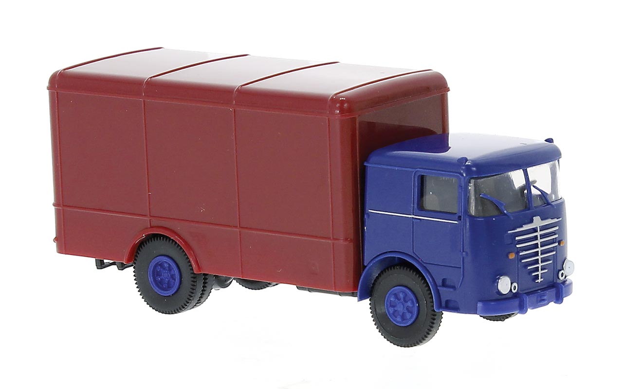 Büssing LU 11 F Koffer Economy Modell von Brekina 1:87
