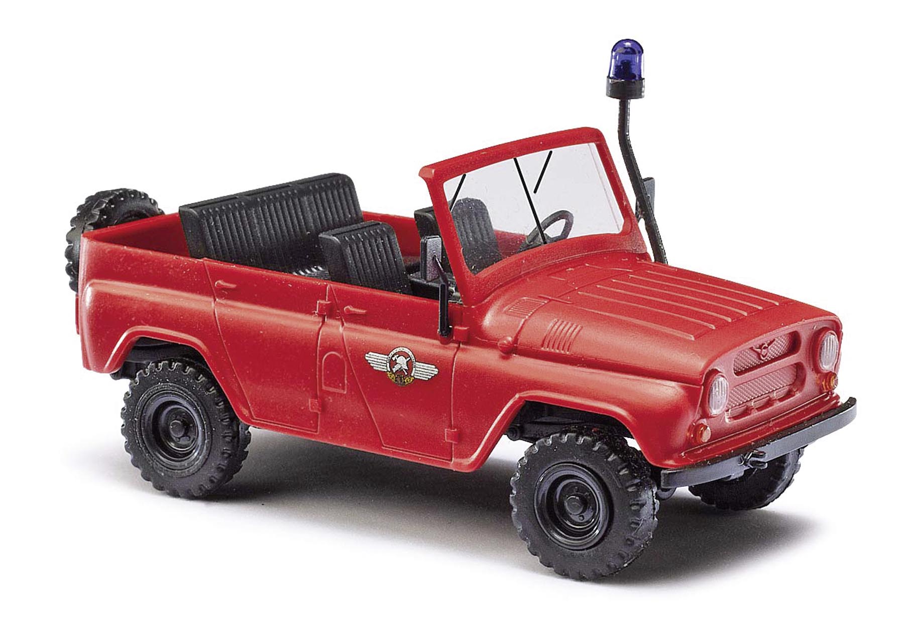 UAZ 469 Freiwillige Feuerwehr Bj. 1972 Modell von Busch 1:87