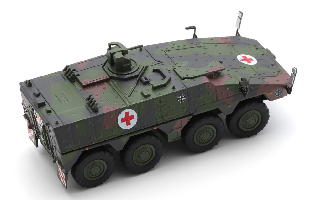 Boxer BW SANI camouflage Modell von Schuco 1:87