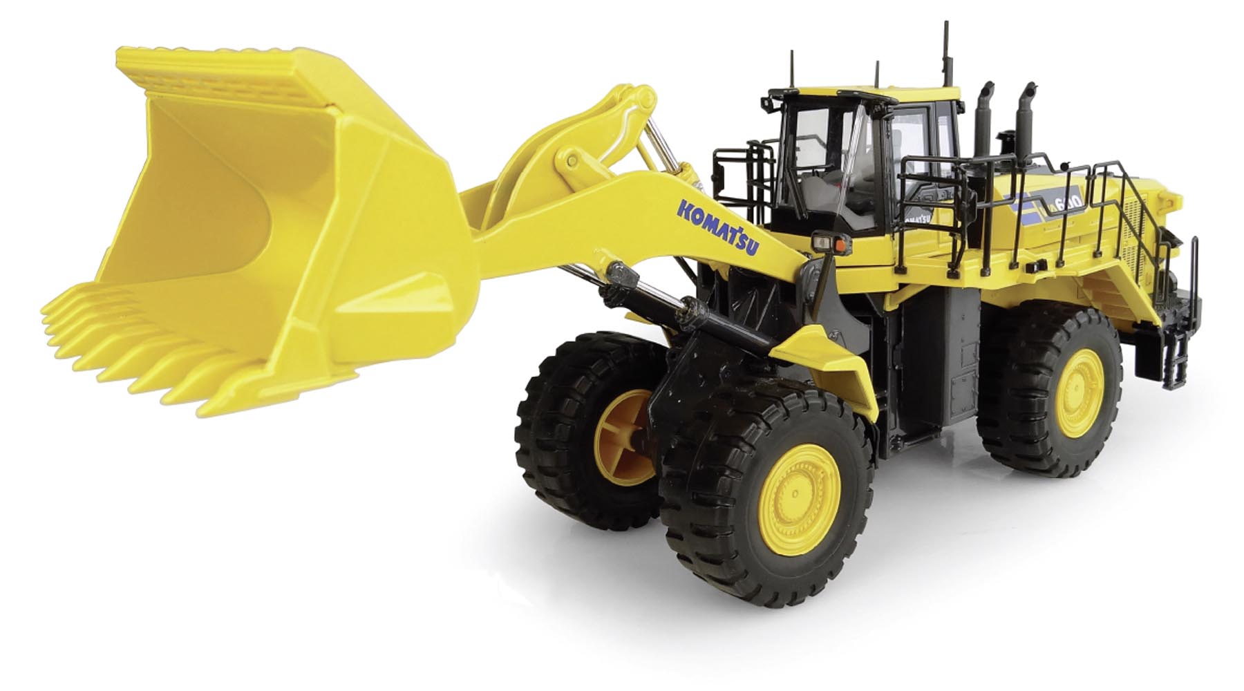 Komatsu WA600-8 Radlader Modell von Universal Hobbies 1:50