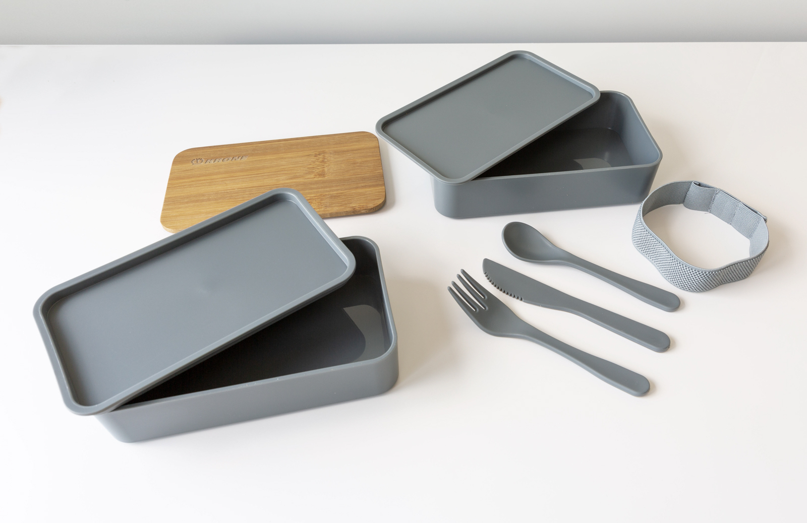 Krone Doppel-Lunchbox