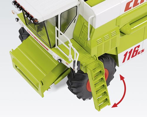 Claas Commandor 116 CS Mähdrescher Modell von WIKING 1:32