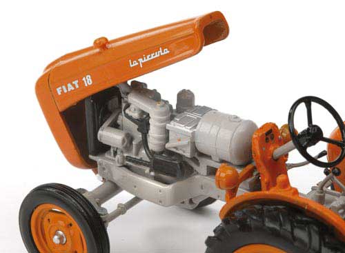 Fiat 18 La Piccola (orange Version) Modell von Replicagri 1:32