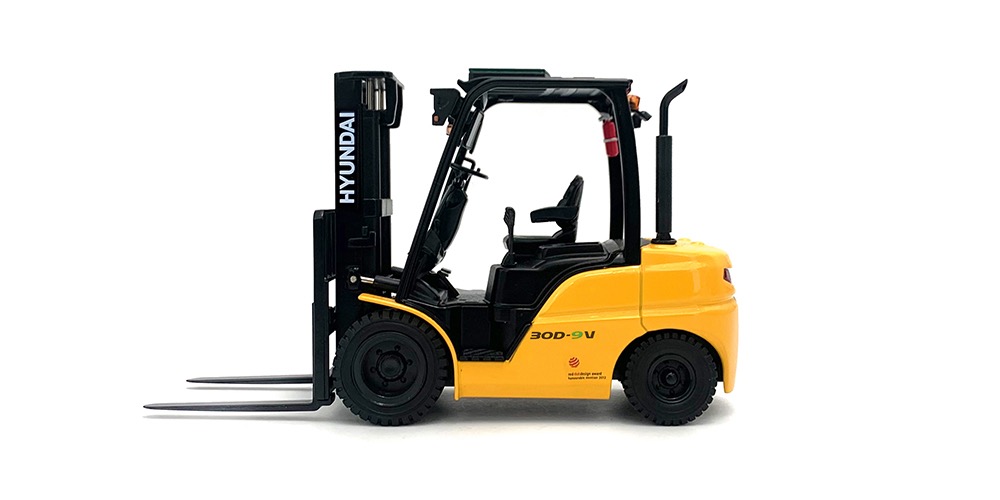 Hyundai 30D-9V Gabelstapler Modell von Imc Models 1:20