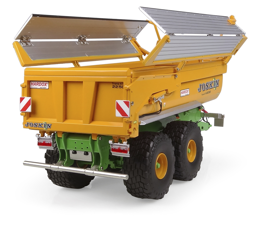 Joskin Trans-KTP 22/50 Muldenkipper mit fester Abdeckung Modell von Universal Hobbies 1:32