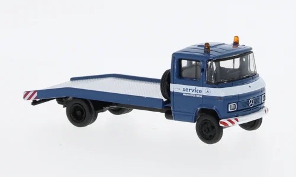 Brekina Mercedes L608D Abschlepper MB service-1