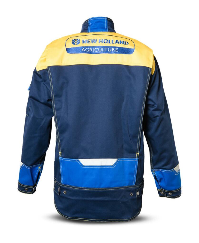 New Holland Arbeitsjacke blau-gelb