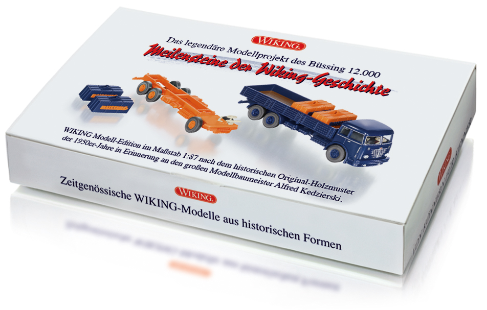 Büssing 12.000 Set Modell von WIKING 1:87
