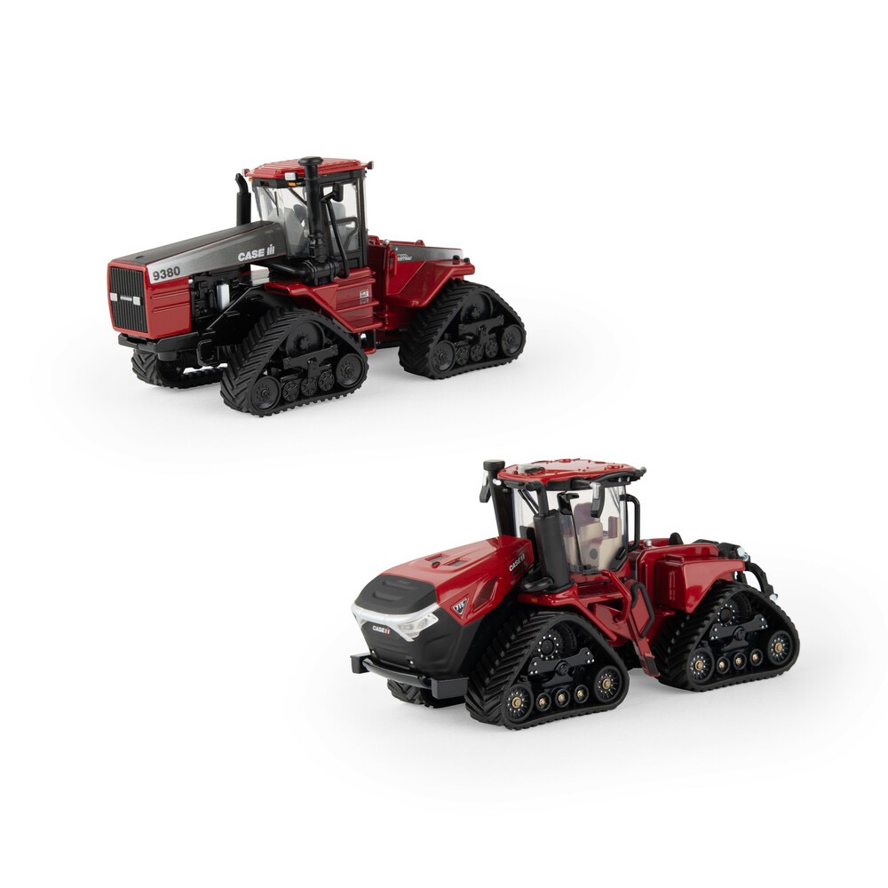 Case IH Steiger Quadtrac 715 + Case IH Steiger 9380 Set Prestige Collection Modell von Ertl 1:64
