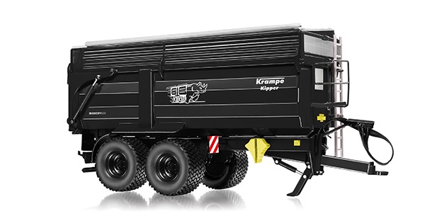 Krampe Big Body 650 schwarz Modell von WIKING 1:32
